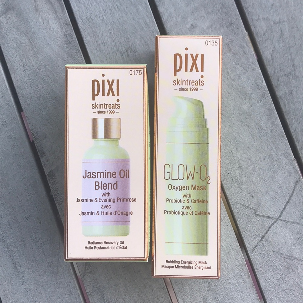 Pixi jasmine oil and oxygen mask